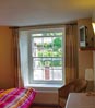 Fowey Cottage Bedroom: estuary view